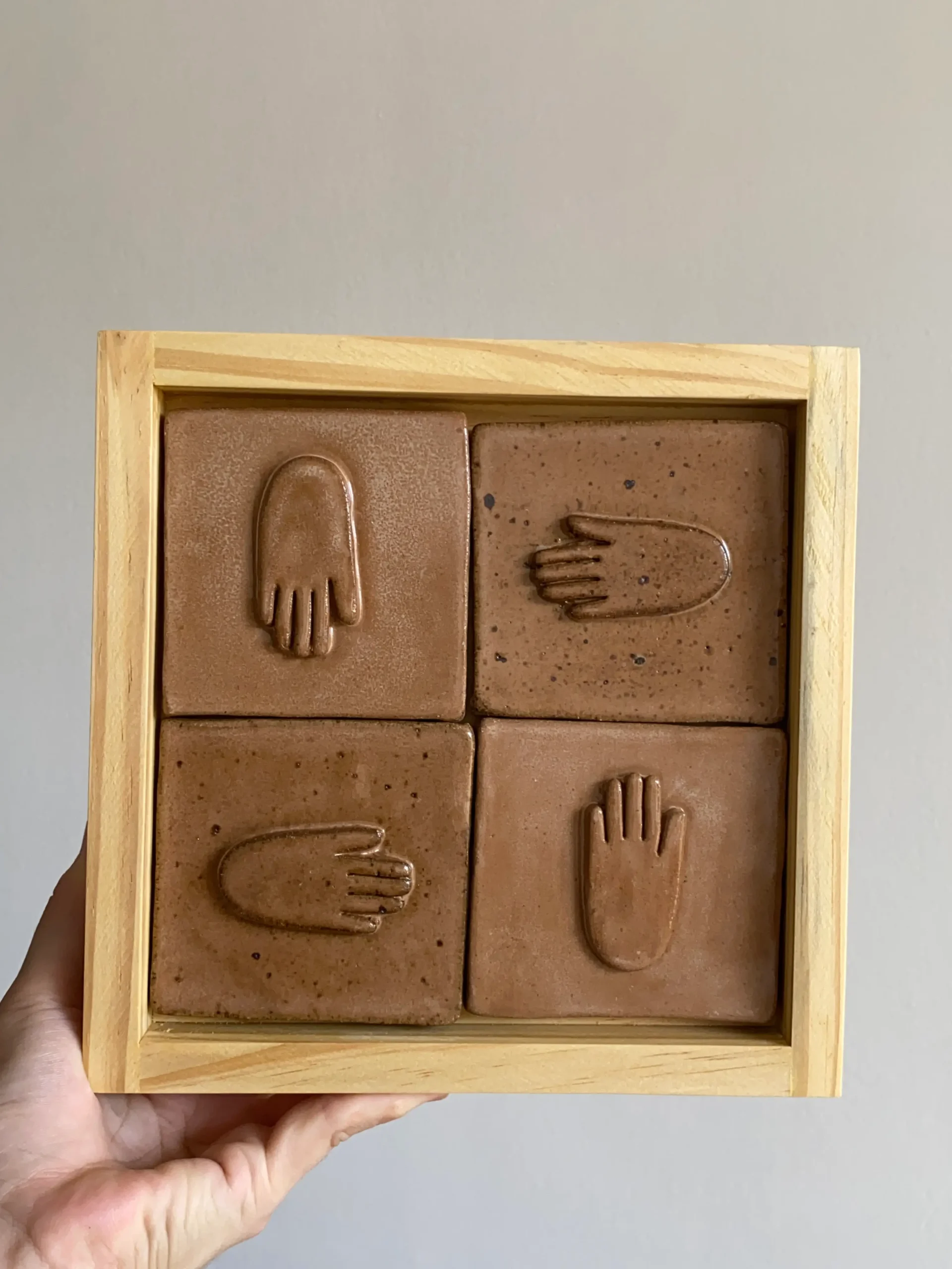 Quadro ladrilhos mão M